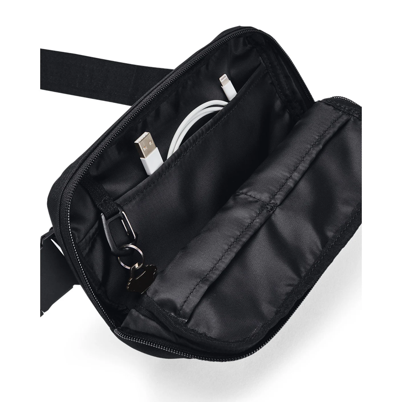 Under Armour Essential Xbody Tas Zwart Wit