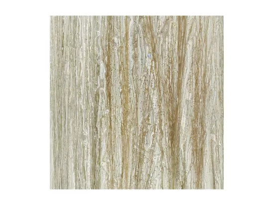 Photophore Herbes en verre doré H 18