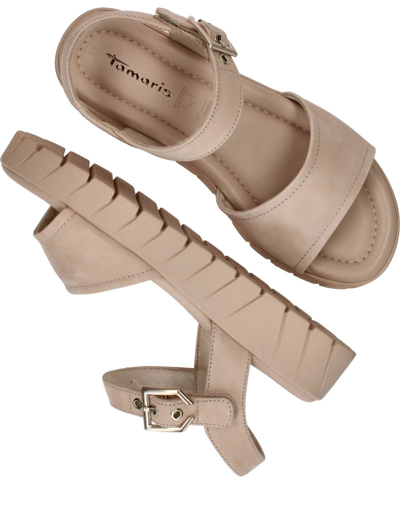 Tamaris Sandalen Beige Dames