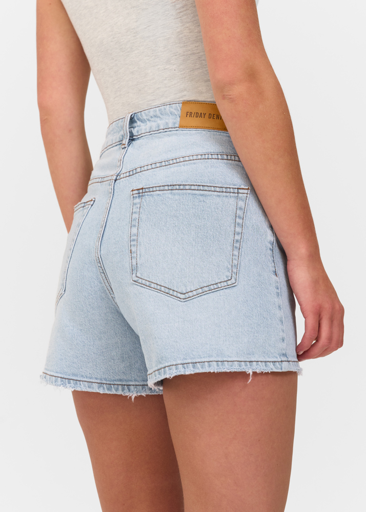 Vintage short sky blauw