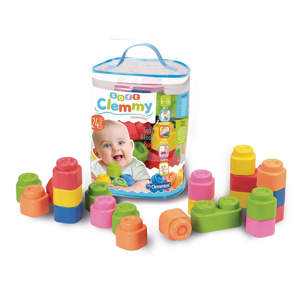 Baby Clemmy Sac Souple 24 pièces