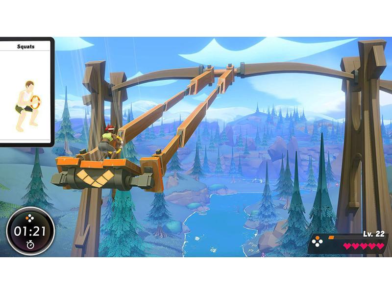 Nintendo Ring Fit Adventure Bewegungsgesteuertes Abenteuerspiel mit Fitness-Übungen