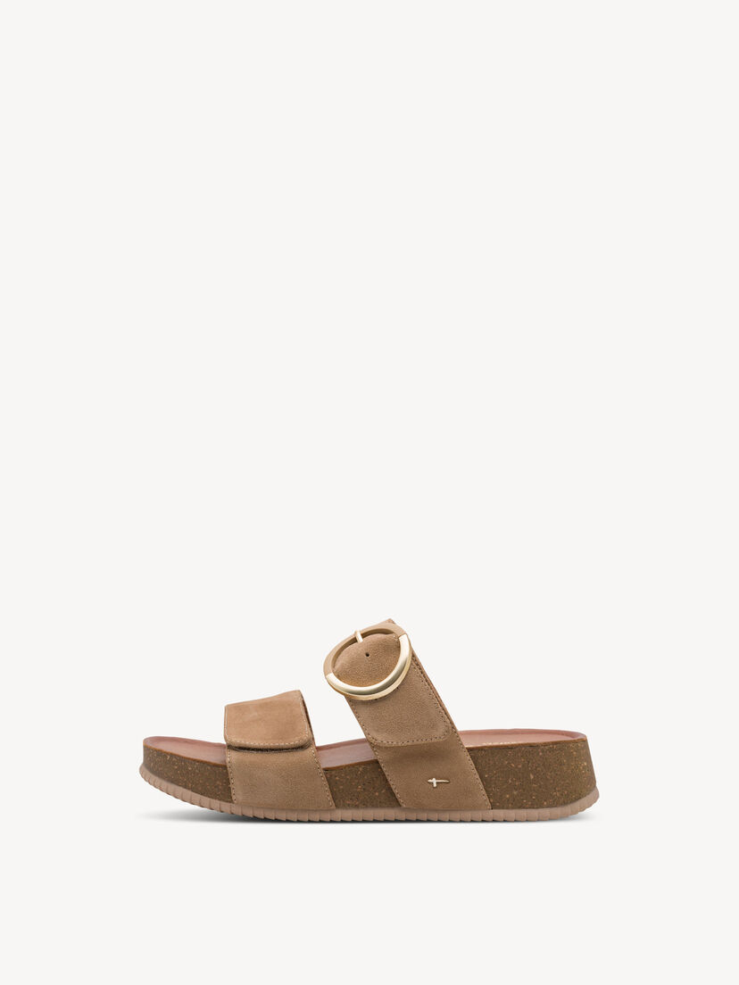 Leren Slipper - bruin