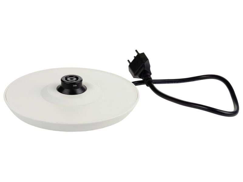 FURBER Wasserkocher Bardot 1.7 l, Beige Wasserkocher mit 360°-Sockel mit Kabelaufwicklung