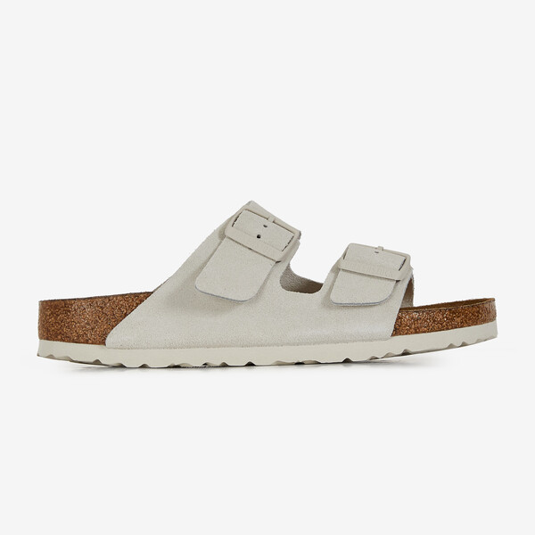 BIRKENSTOCK ARIZONA SUEDE ANTIQUE WHITE