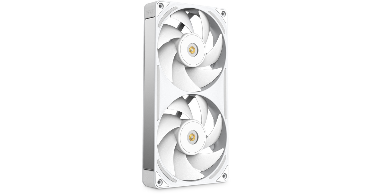 NZXTF240X RGB case fans  (Wit, 2 stuks, 240 x 120 x 30 mm, PWM)
