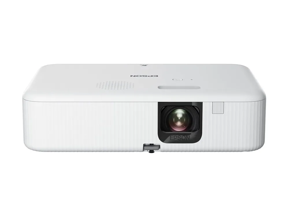Epson CO-FH02 - 3LCD-projektor - bærbar - 3000 lumen (hvid) - 3000 lumen (farve) - Full HD (1920 x 1080) - 16:9 - 1080p - sort/hvid - Android TV
