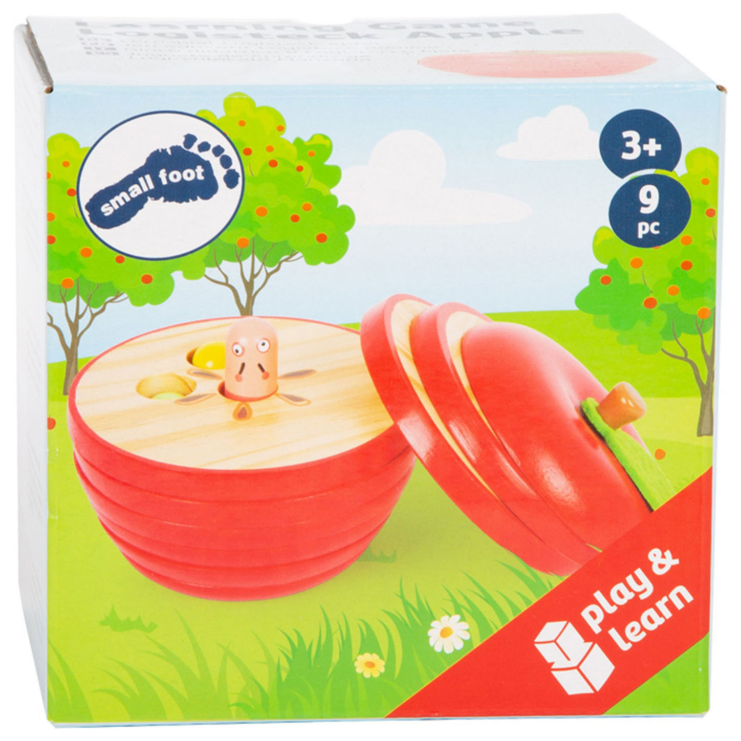 Small Foot-Houten Stapelspel Appel