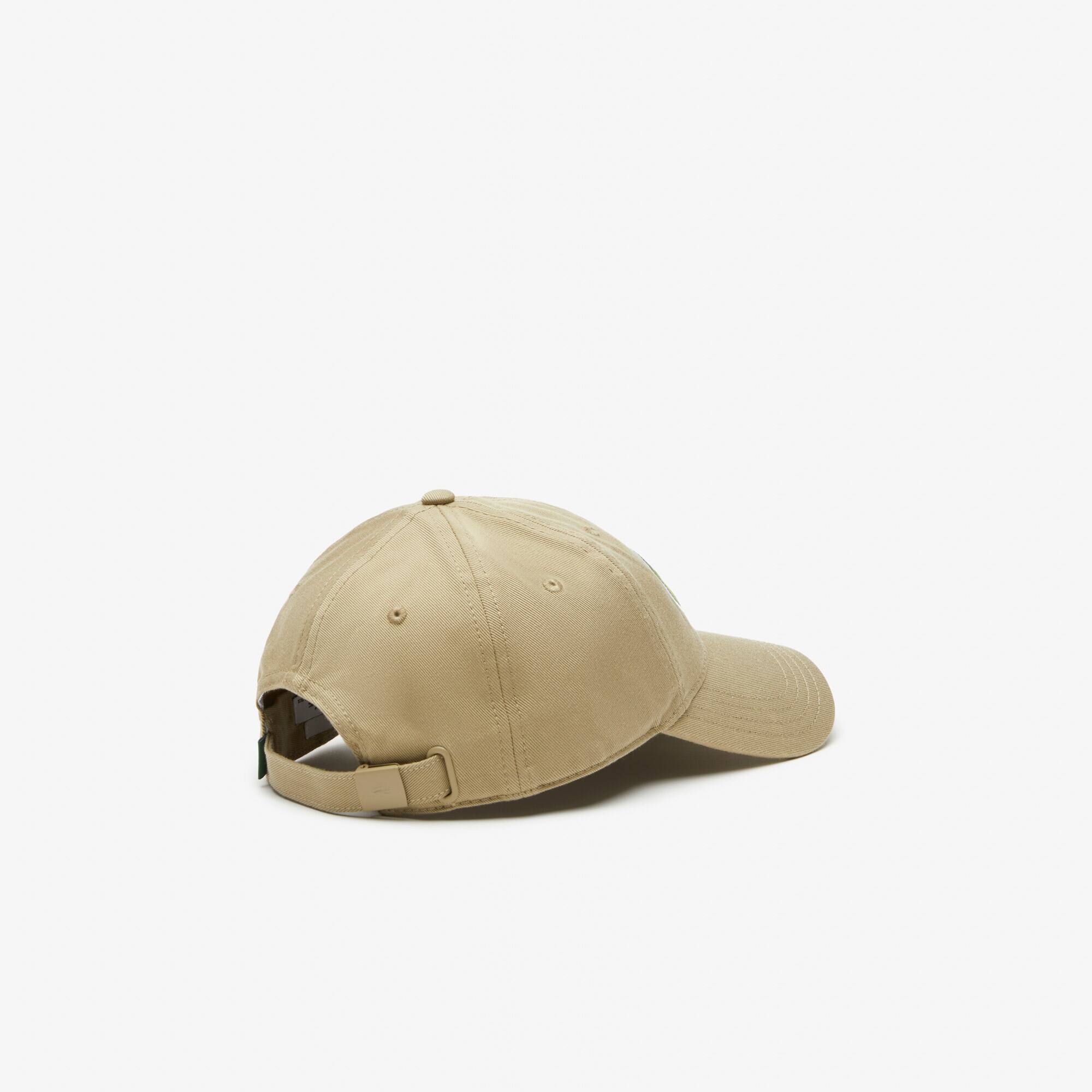Unisex LACOSTE Kappe aus Bio-Baumwolltwill Caps & Hüte - Beige - Lacoste - Unisex