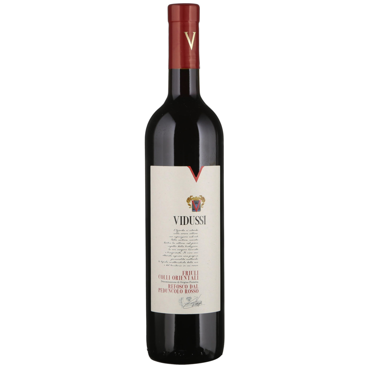 Friuli Colli Orientali DOP Refosco Vidussi -75cl