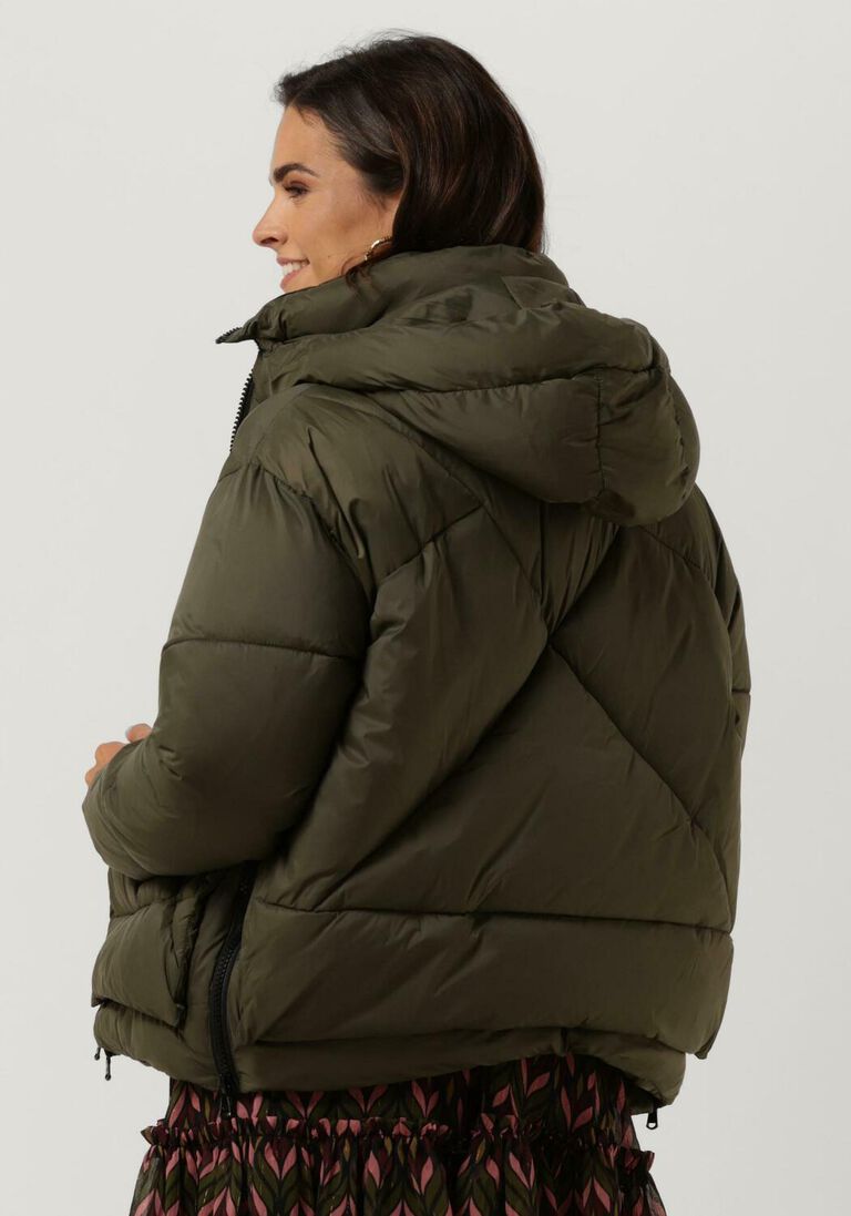 CANADIAN olijf canadian gewatteerde jas eugenie short recycled
