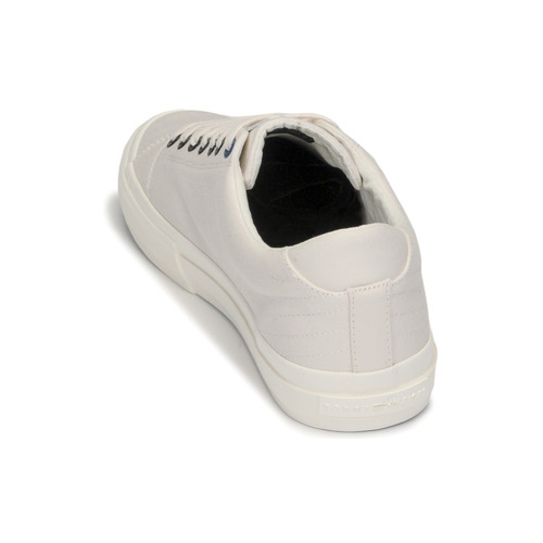 Tommy Hilfiger - TH HI VULC STREET LOW VEG DYES - Blanc