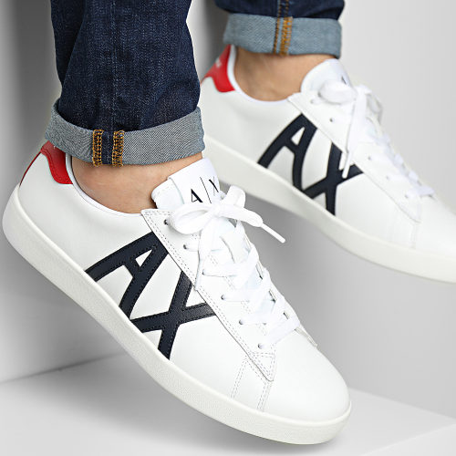 Baskets XUX016-XCC71 Off White Navy Red