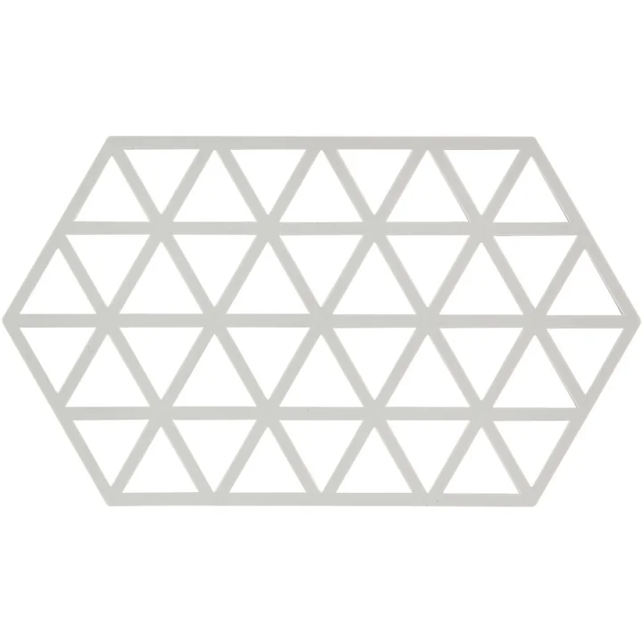 Zone Denmark - Triangle Untersetzer, 24 x 14 cm, warm grey