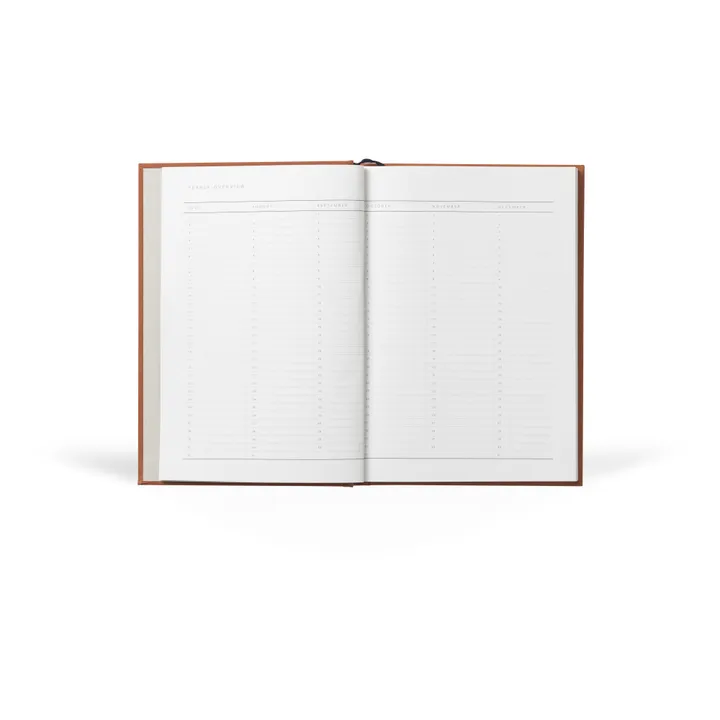 Notem Journal hebdomadaire de bord Even | Terracotta