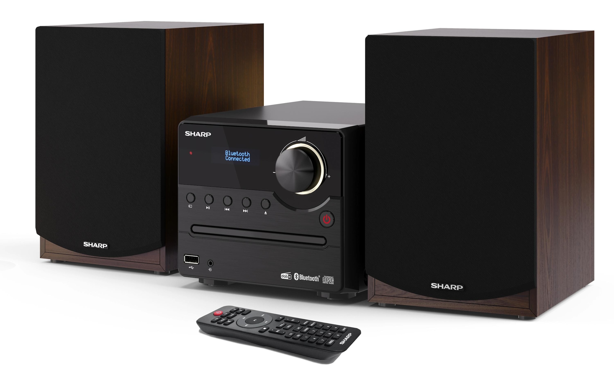 Sharp Microanlage »XLB517DBR DAB+/FM Micro System« (Bluetooth Digitalradio (DAB+) | FM-Tuner )