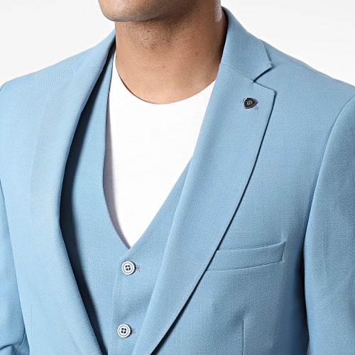 Ensemble Costume 3 Pièces 6740 Bleu
