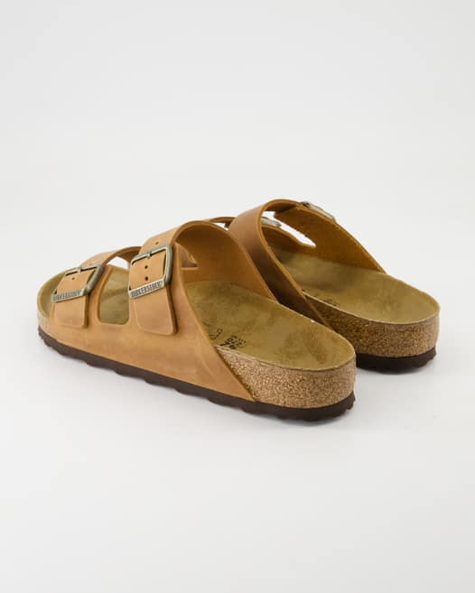 Birkenstock Arizona Pantoletten in Braun
