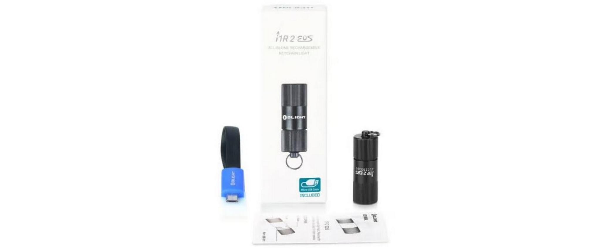 I1R 2 EOS Kit LED SchlüsselanhängerKompakte Taschenlampe