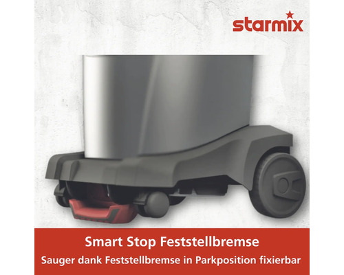 Nat- en droogzuiger L-klasse stofzuiger Starmix NSG uClean ARDL 1432 EHP