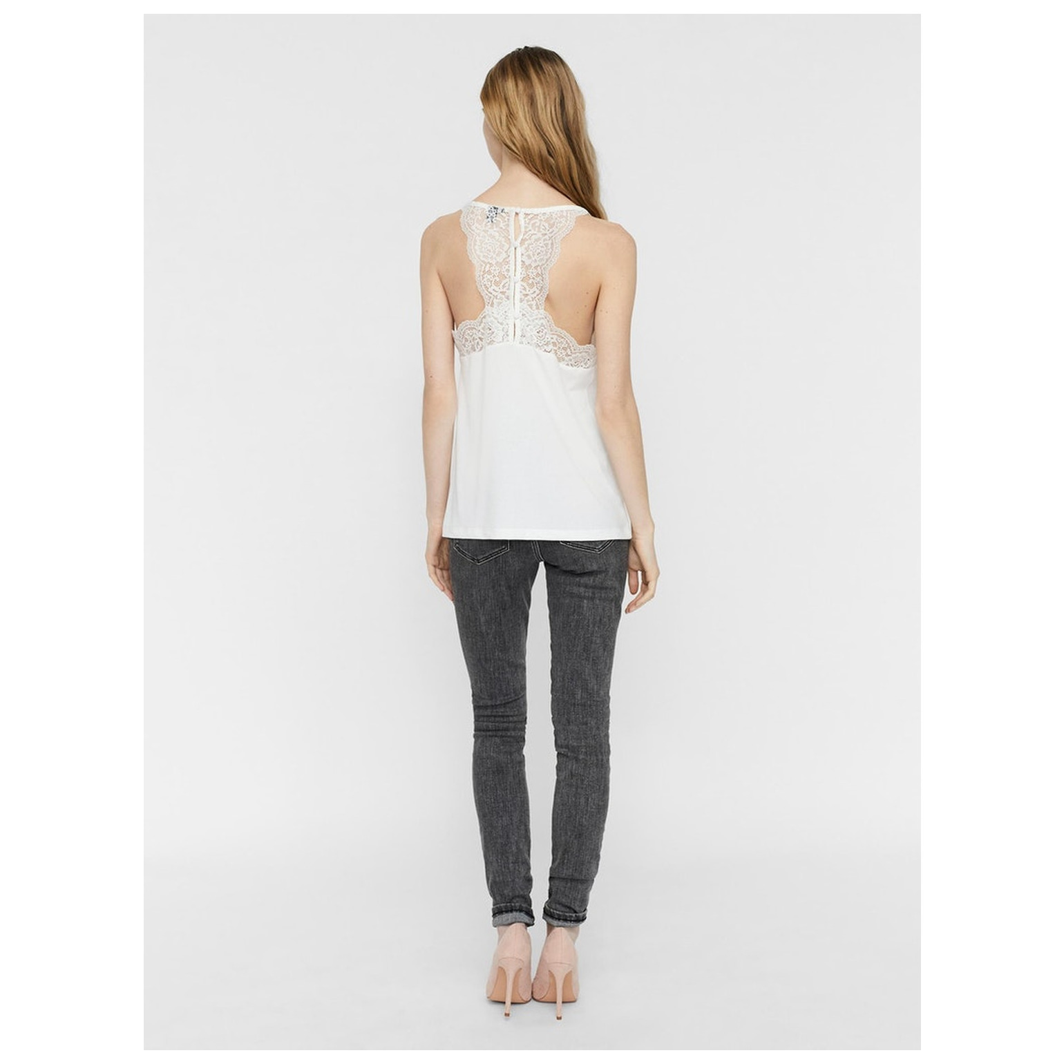 Vero Moda VMANA S/L LACE TOP NOOS