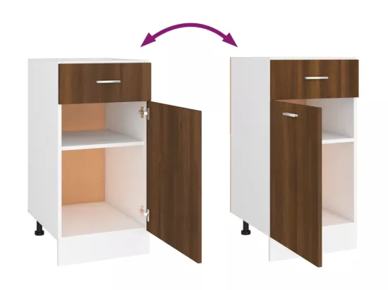 Armoire de plancher à tiroir 