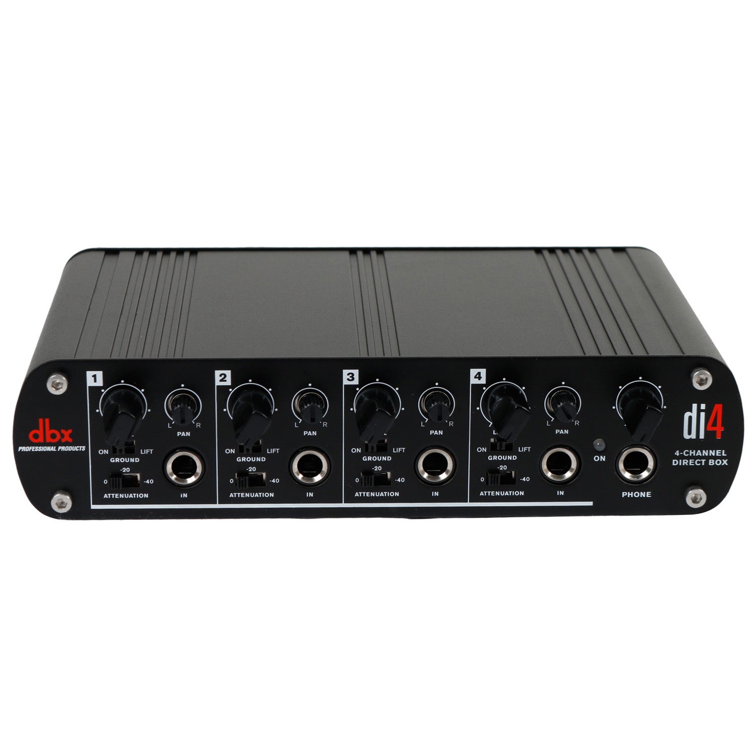 DBX DI4 actieve vierkanaals Direct Box met line mixer