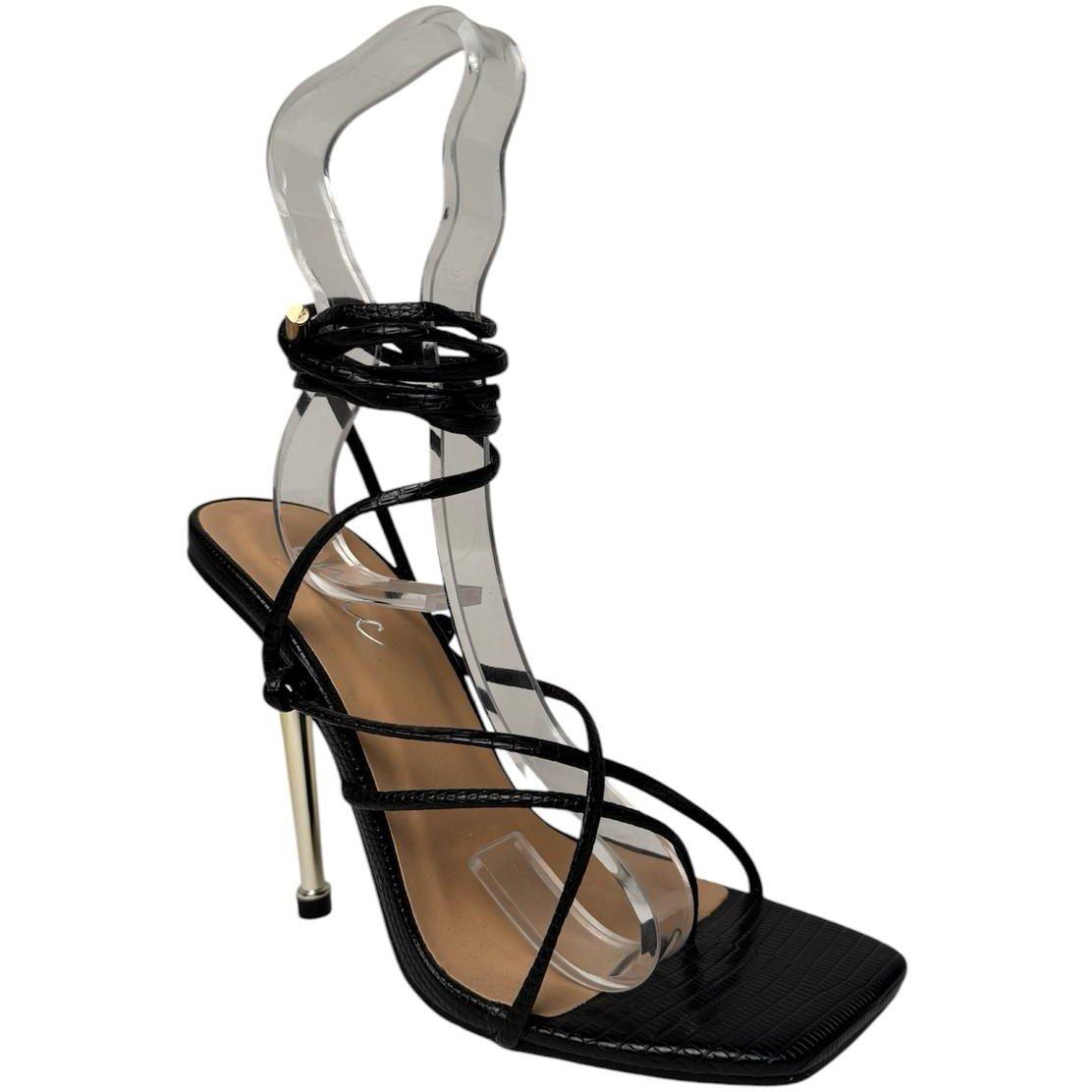 Chic Strp Tie Sndl Ld99