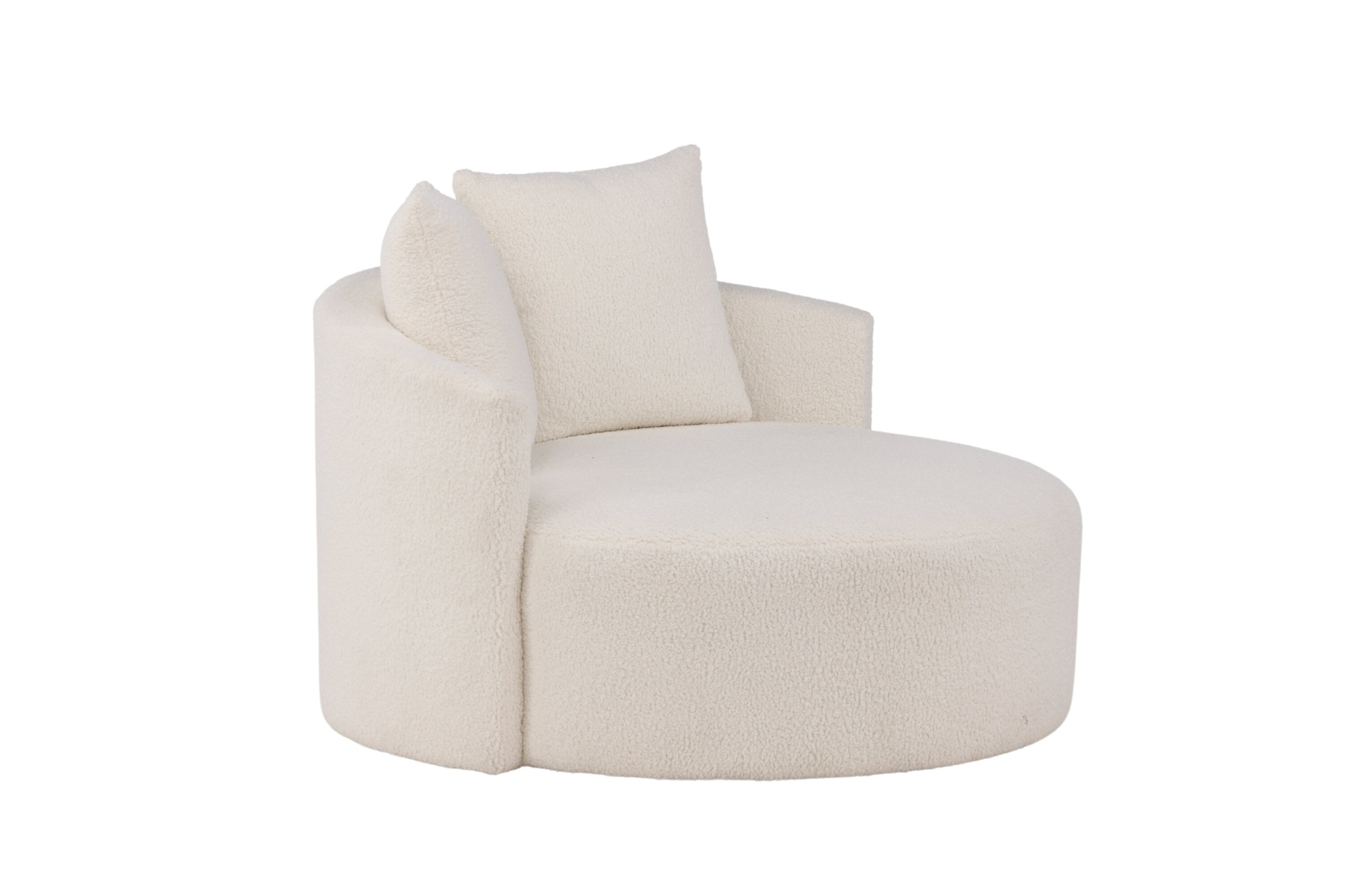 Vaian Loungefauteuil XL - Wit