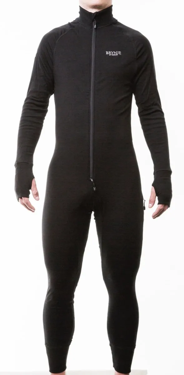 Brynje Unisex Arctic XC-Suit with Drop Seat Black