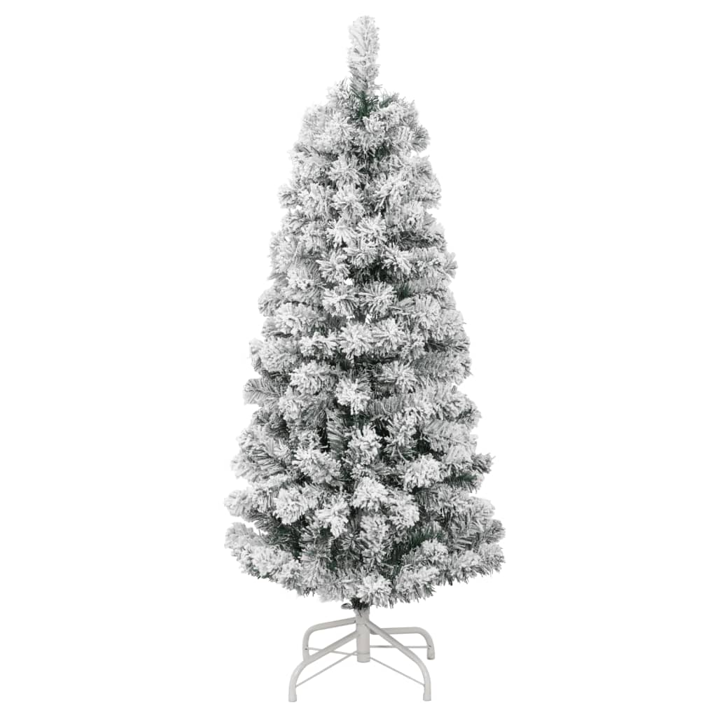 Kunstkerstboom, opvouwbaar, besneeuwd, 120 cm