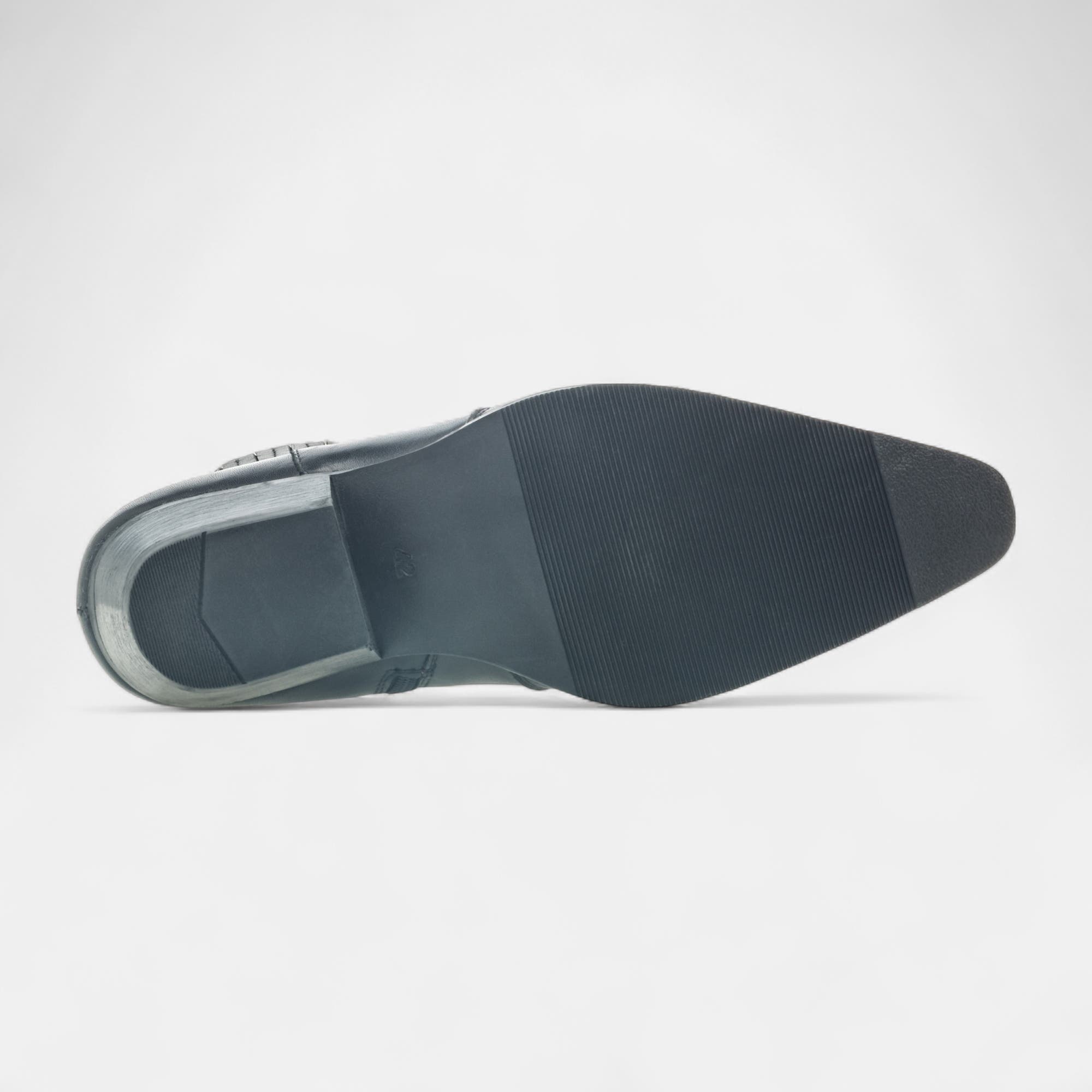 Bottines Homme en cuir noir
