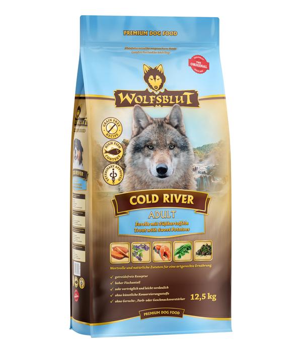 WOLFSBLUT Trockenfutter für Hunde Cold River