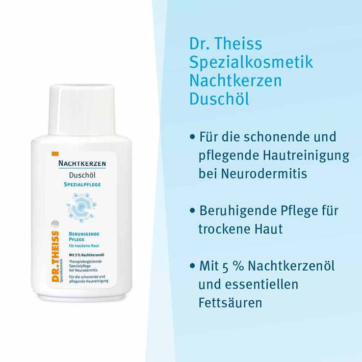Dr. Theiss Nachtkerzen Duschöl, 150 ml