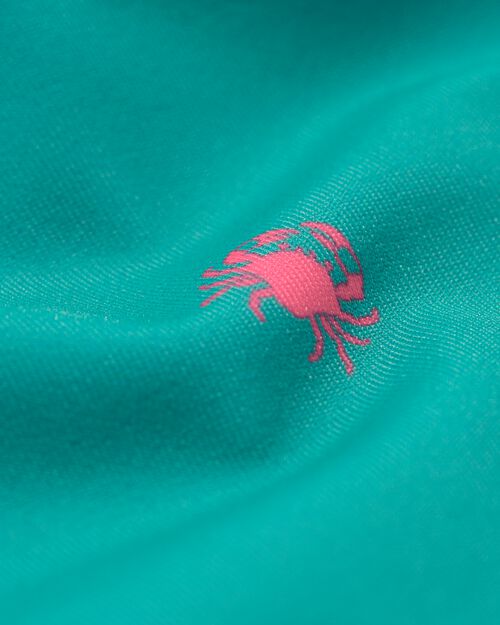 maillot de bain enfant crabes vert