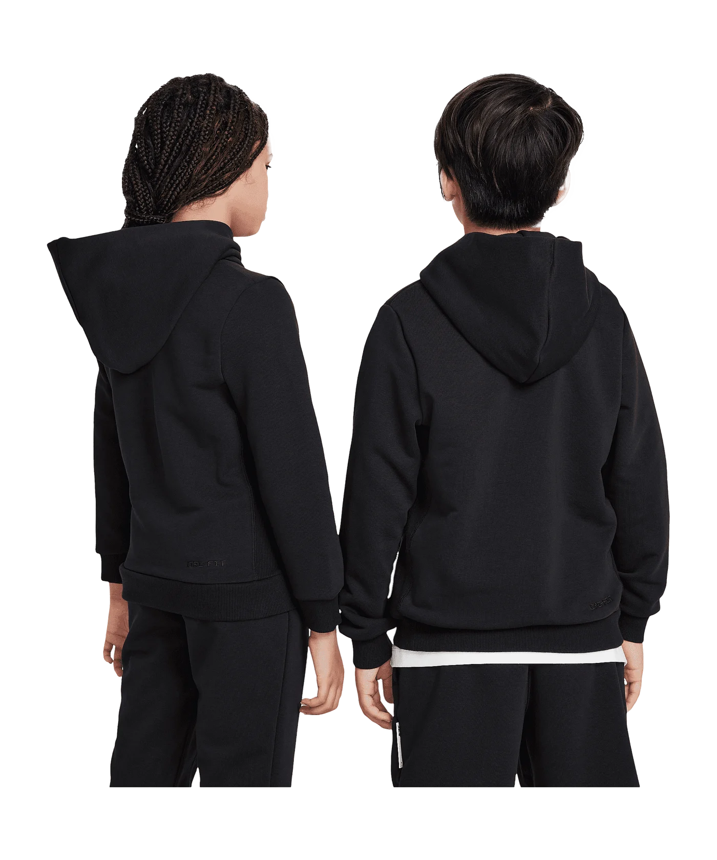 Nike Fleece Hoody Kids Schwarz F010