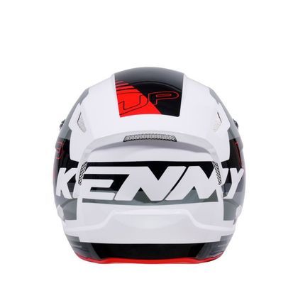 Casque trial Kenny TRIAL UP GRAPHIC 2025 - Blanc / Rouge