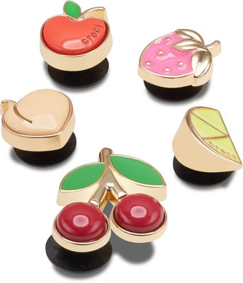 Crocs Jibbitz Elevated Fruits 5-Pakk