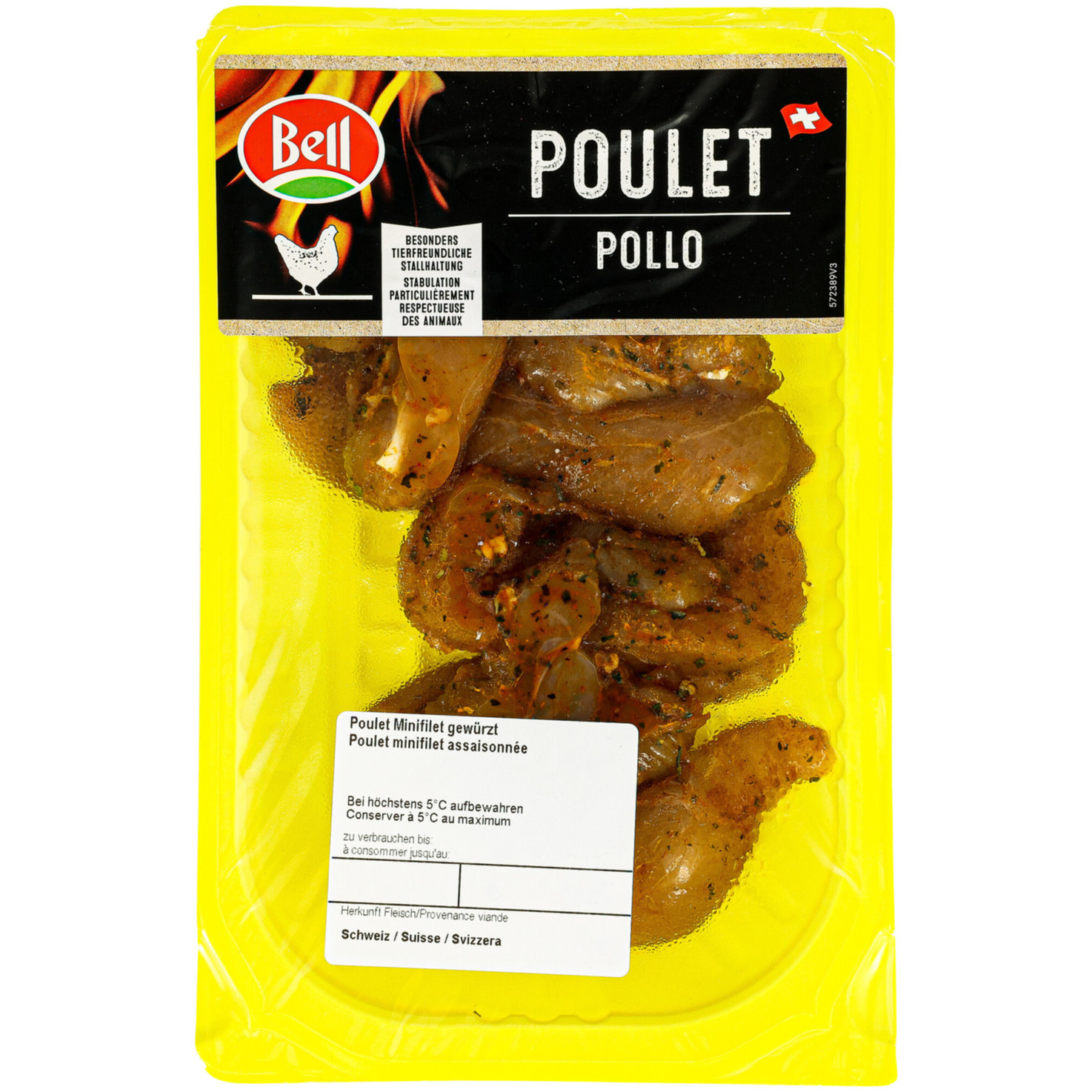 Bell Pouletinnenfilet gewürzt ca. 250g
