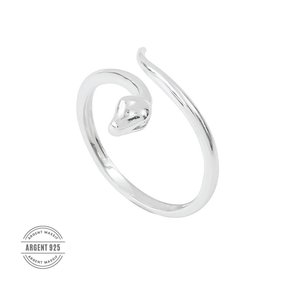 Bague Argent Femme Clio Blue Seraphina