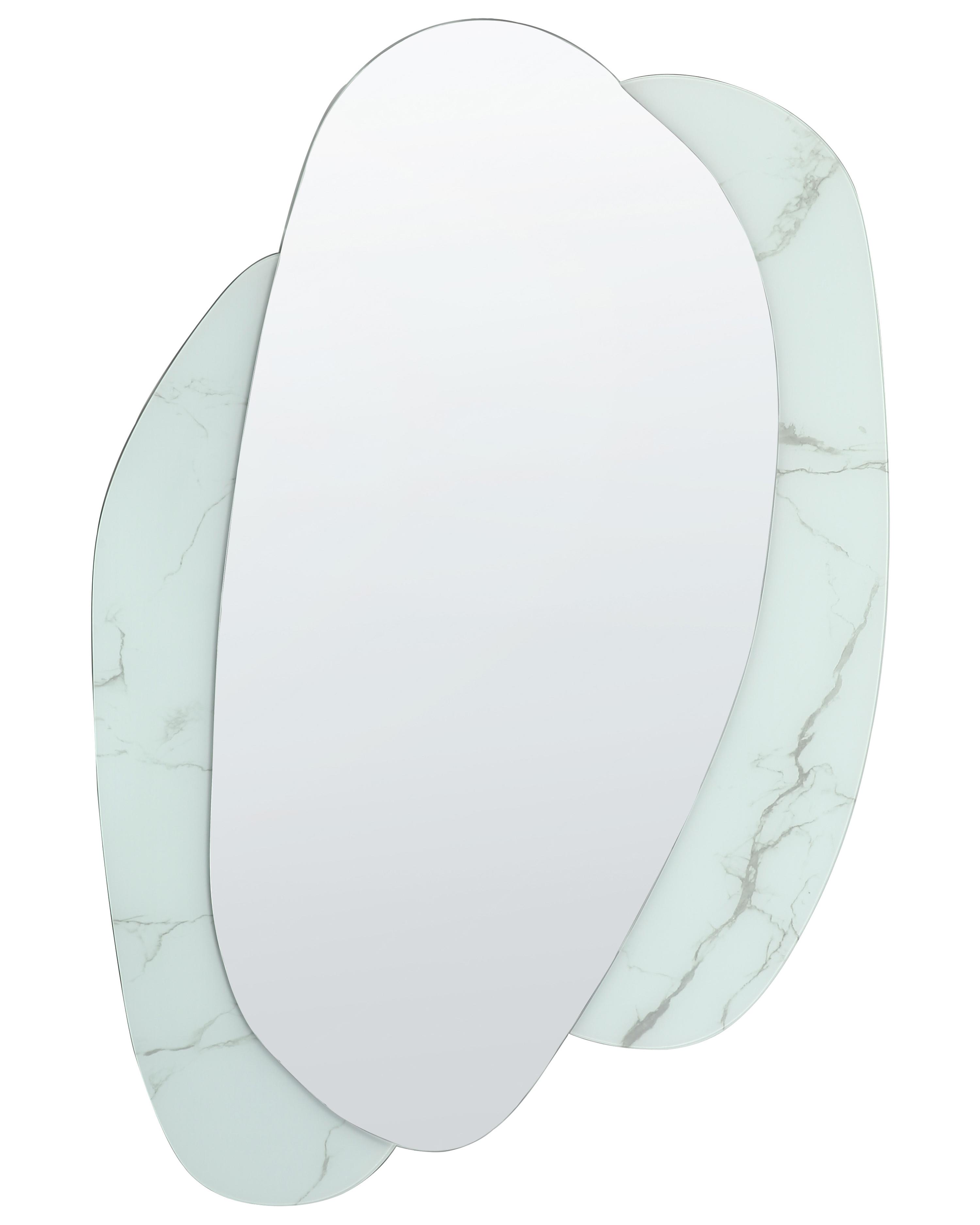 Wandspiegel PANNES 80 cm 117 cm Lichtblauw