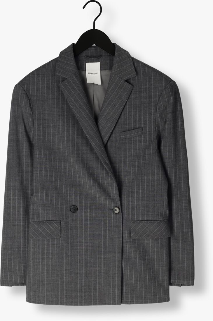 PENN & INK grijze penn & ink blazer w23n1423