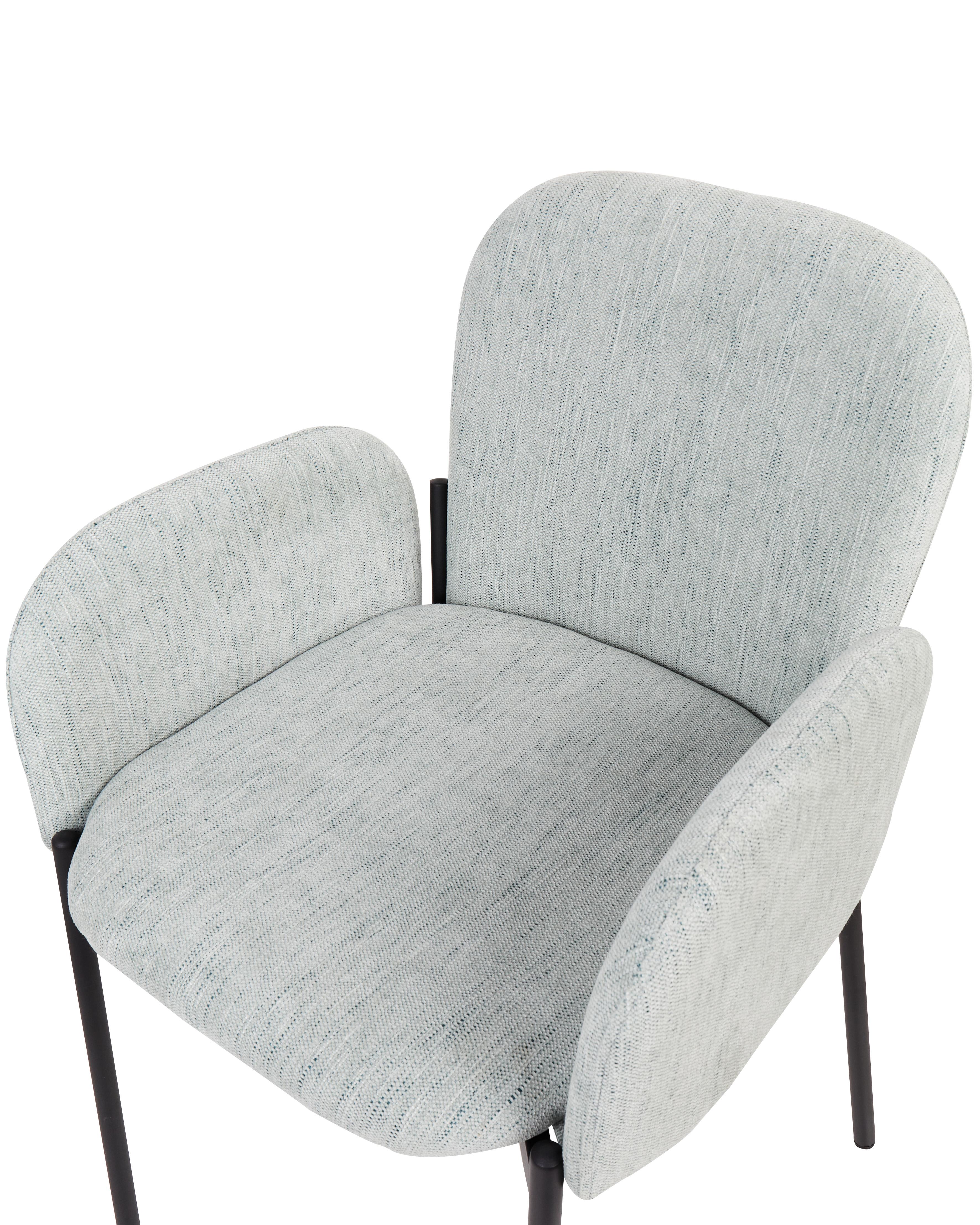 Set van 2 eetkamerstoelen ALBEE Mintgroen