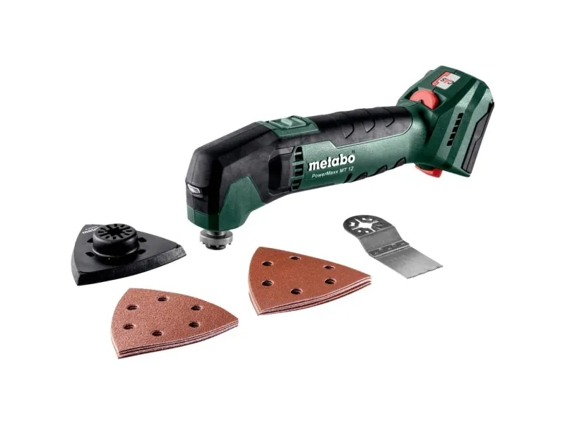 Metabo PowerMaxx MT 12 613089850 Batteridrevet multifunktionsværktøj uden batteri, uden oplader 12 V Antal batterier, der følger med 0 - SOLO