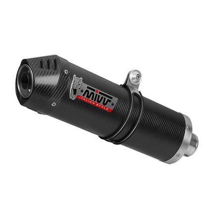 Silencieux Mivv OVAL CARBONE - Noir