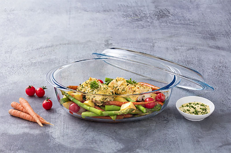 Plat Ovale Pyrex