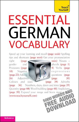 Essential German Vocabulary: Teach Yourself (Multiple items)