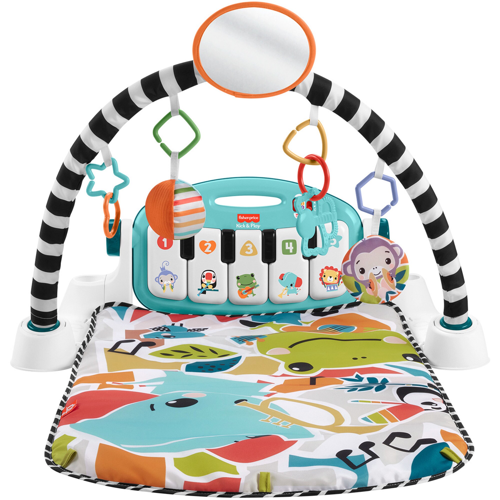 Mattel Spielbogen/Decke Kick & Play Piano Spieldecke