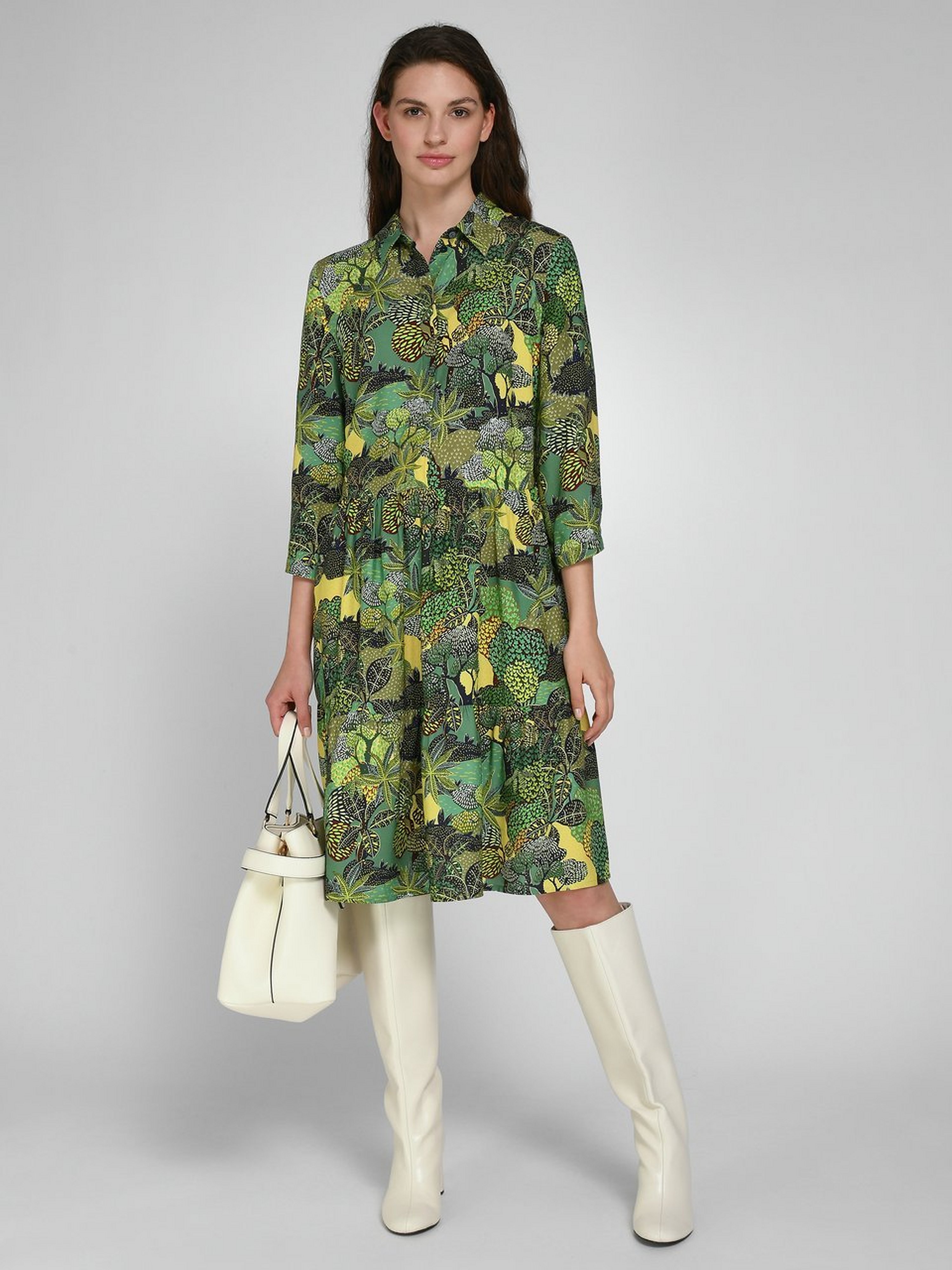 Kleid mit 3/4-Arm