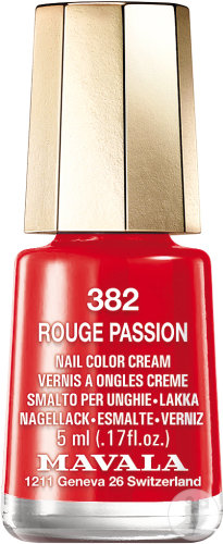Mavala Mini Color Vernis À Ongles Rouge Passion N°382 Flacon 5ml